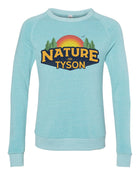 Nature with Tyson Crewneck Sweater - Light Blue