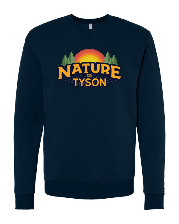 Nature with Tyson - Crewneck Navy