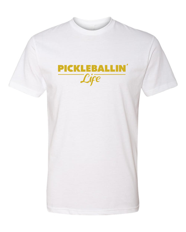 Pickleballin' - White Shirt